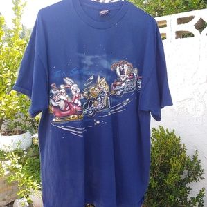 HARLEY DAVIDSON LOONEY TUNES, T SHIRT XL
